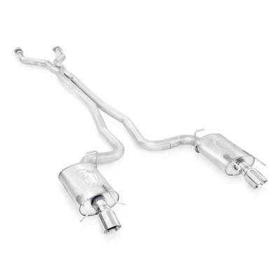 Stainless Works - Stainless Works CTSV9CB Cadillac CTS-V 2009-15 Exhaust 3" Dual S-Tube System