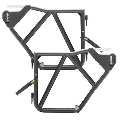 Smittybilt - Smittybilt 77795 SRC Gen3 Tube Doors Rear for 18-25 Gladiator Jeep Wrangler JL