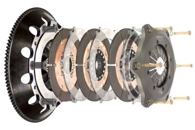 Advanced Clutch - Advanced Clutch T1R3-T01 ACT Triple Disc HD Sintered Iron Race Clutch Kit