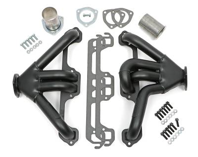 Hedman Hedders - TIGHT TUBES HEADERS Mopar 318-360 1.625" TUBES- BLACK MAXX
