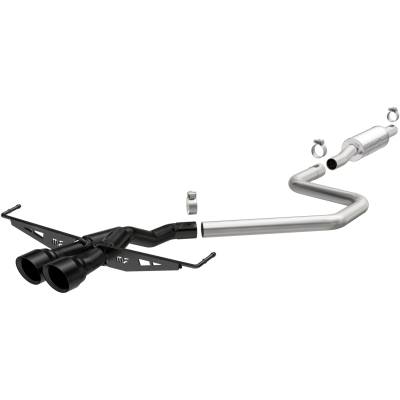 MagnaFlow Exhaust Products - MagnaFlow 19455 Competition Series Black Cat-Back System for 19-21 Veloster