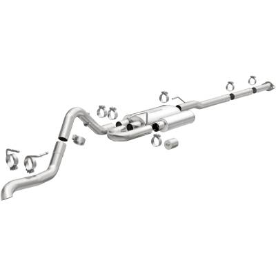 MagnaFlow Exhaust Products - MagnaFlow 19585 Overland Series Stainless Cat-Back System for 05-15 Tacoma