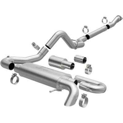 MagnaFlow Exhaust Products - MagnaFlow 19556 Overland Series Stainless Cat-Back System for 21-25 Ford Bronco