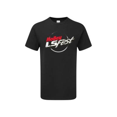 Holley - Holley 10371-2XHOL LS Fest T-Shirt 2XL Black