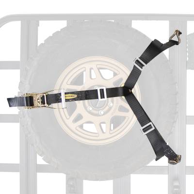 Smittybilt - Smittybilt DP802 3-Way Defender Platform Tire Strap