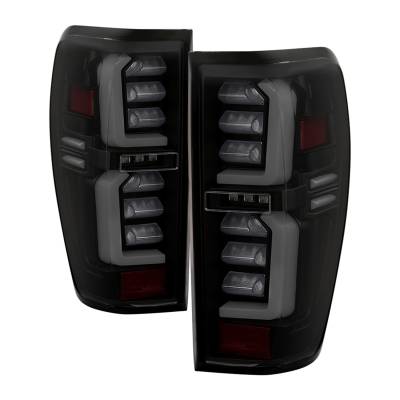 Spyder Auto - Spyder Auto 5000293 LED Taillights Black Smoke