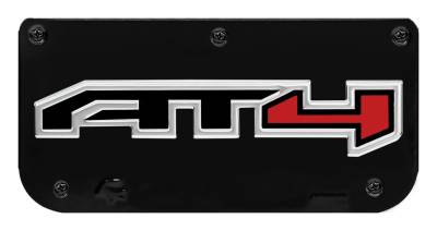 Gatorback - Gatorback Replacement 12" Mud Flap Plate Black AT4 Logo GB767965