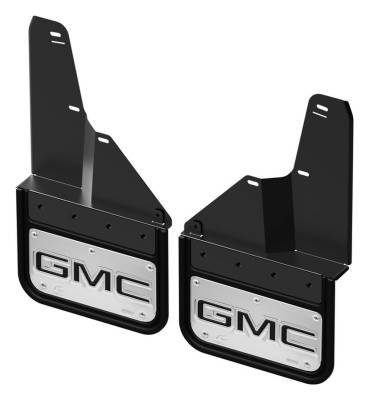 Gatorback - Gatorback 12" Black Front Mud Flaps GMC Sierra HD GCAA200F-GB2