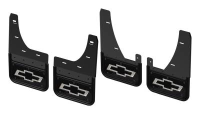 Gatorback - Gatorback 12" Black Front/Rear Mud Flap Set Suburban/Tahoe GCAA206K-BTW