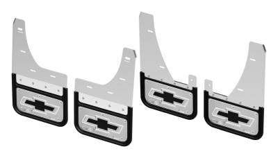 Gatorback - Gatorback 12" Black Front/Rear Mud Flap Set Suburban/Tahoe GCS206K-BT