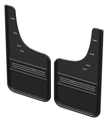 Gatorback - Gatorback 12" Black Rear Mud Flap Set for Ram 1500 GCR35R-BK