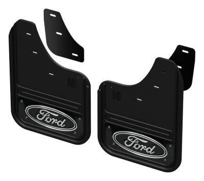 Gatorback - Gatorback 12" Black Front Mud Flaps Ford Edge GCR43F-3