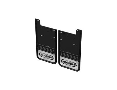 Gatorback - Gatorback 12" Black Rear Mud Flap Set for Ram 2500/3500 GCR38R-L2