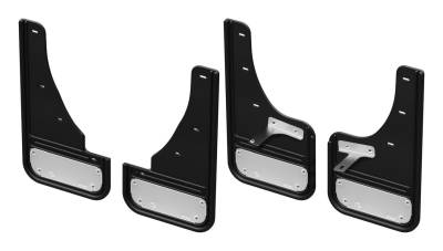 Gatorback - Gatorback 12" Black Front/Rear Mud Flap Set Ford Maverick GCR409K-SS
