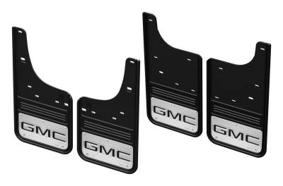 Gatorback - Gatorback 12" Black Front/Rear Mud Flap Set Sierra 1500 GCR29K-GB2