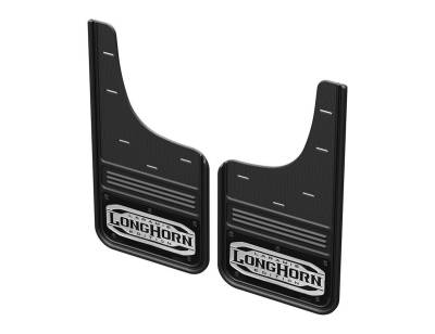Gatorback - Gatorback 12" Front Mud Flaps Set Black for Ram 1500 GCR34F-LW2