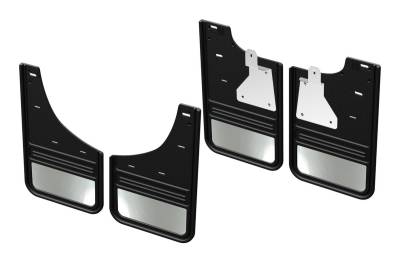 Gatorback - Gatorback Razorback Front/Rear 12"x22" Black Mud Flaps Silverado RCR28K-SS