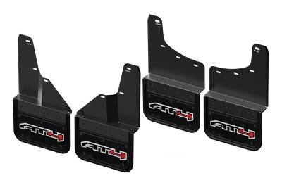 Gatorback - Gatorback 12" Black Front/Rear Mud Flap Set Sierra HD GCAA200K-AT4W