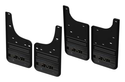 Gatorback - Gatorback 12" Black Front/Rear Mud Flap Set Sierra 1500 GCR29K-GMG2