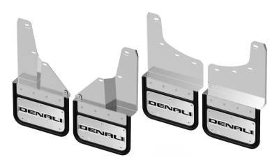 Gatorback - Gatorback 12" Black Front/Rear Mud Flap Set Sierra HD GCS200K-D