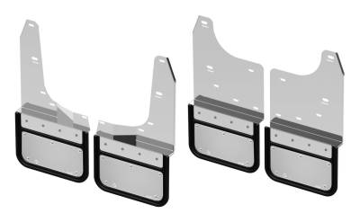 Gatorback - Gatorback 12" Black Front/Rear Mud Flap Set Sierra 1500 GCS29K-SS