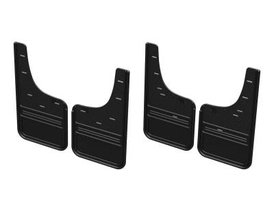 Gatorback - Gatorback Razorback Front/Rear 12"x22" Black Mud Flaps for Ram 1500 RCR34K-BK