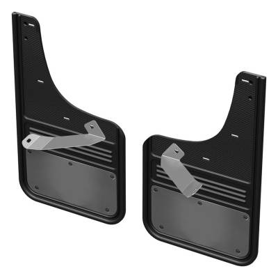 Gatorback - Gatorback 12" Black Rear Mud Flaps for Titan GCR51R-11