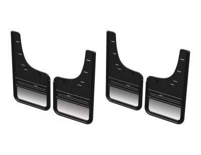 Gatorback - Gatorback Razorback Front/Rear 12"x22" Black Mud Flaps for Ram 1500 RCR34K-SS