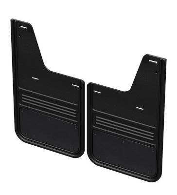 Gatorback - Gatorback 12" Black Rear Mud Flaps for Ram Pickups GCR33R-AA