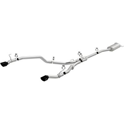 MagnaFlow Exhaust Products - MagnaFlow 19633 NEO Black Chrome Tips Cat-Back System for 21-25 Honda Ridgeline