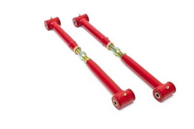 BMR Suspension - BMR Suspension TCA002R Lower Control Arms DOM On-Car Adj Polyurethane Bushings