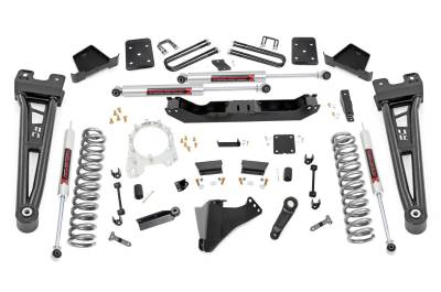 Rough Country Suspension Systems - Rough Country 55440 6" M1 Shock Suspension Lift Kit 17-22 Super Duty 4WD Diesel