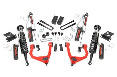 Rough Country Suspension Systems - Rough Country 3.5" Suspension Lift Kit for 07-21 Toyota Tundra 4WD 76850RED