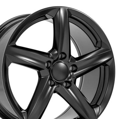 OE Wheels LLC - OE Wheels CV02C 18x8.5 5x4.75 56mm Satin Black CV02C-18085-5475-56B1