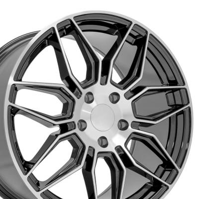 OE Wheels LLC - OE Wheels CV03C 19x10 5x4.75 79mm Gunmetal/Machined CV03C-19100-5475-73MG