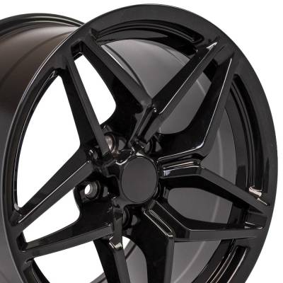 OE Wheels LLC - OE Wheels CV31 18x10.5 5x4.75 56mm Black CV31-18105-5475-56B