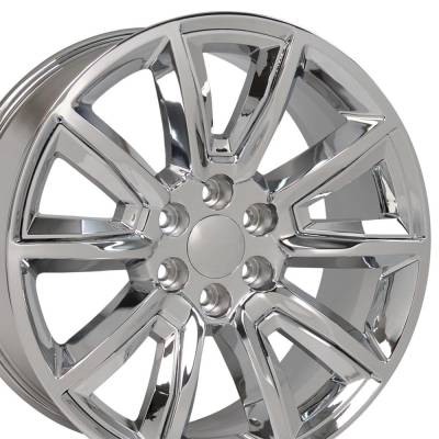 OE Wheels LLC - OE Wheels CV73 20x8.5 6x5.5 24mm Chrome CV73-20085-6550-24C-ic