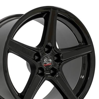 OE Wheels LLC - OE Wheels FR06B 18x10 5x4.5 22mm Black FR06B-18100-5450-22B