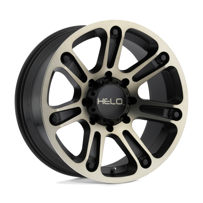 Helo - Helo Wheels HE904 20x9 5x5.0 -12mm Satin Black/Machined HE90429050912N