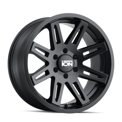 Ion Alloy - Ion Alloy 142 Series 20x9 5x5.5 0mm Matte Black 142-2985MB