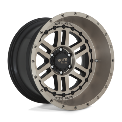 Moto Metal - Moto Metal MO800 DEEP SIX 20x10 5x5.0 -18mm Satin Black MO80021050618N
