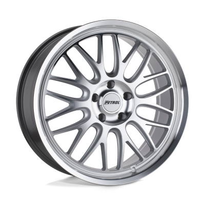 Petrol - Petrol Wheels 1880P4C405114S76 P4C 18x8 5x4.5 40mm Silver/Machined