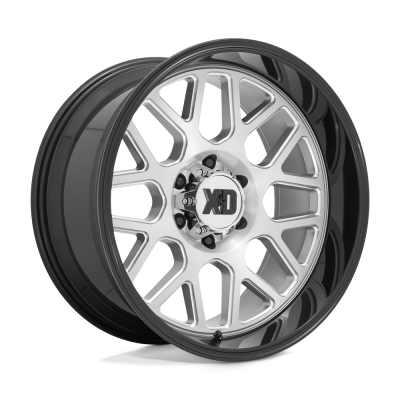 XD - XD Wheels XD849 GRENADE II 20x10 5x5.0 -18mm Brushed/Gloss Black XD84921050518N
