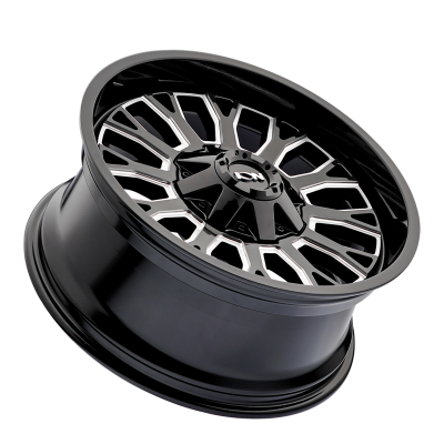 Ion Alloy - Ion Alloys 152 20x9 5x5.0/5.5 0mm Black Gloss & Machined 152-2952M
