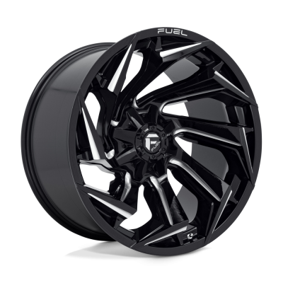 Fuel 1PC - Fuel Off Road D753 REACTION 22x12 8x170 -44mm Gloss Black/Milled D75322201747