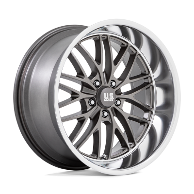 US Mag 1PC - US Mag Wheels U139 SANTA CRUZ 20x10 5x4.75 6mm Anthracite/Milled U13920006157