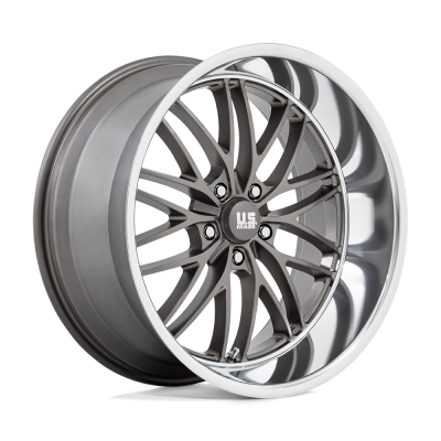 US Mag 1PC - US Mag Wheels U139 SANTA CRUZ 22x10.5 5x5.0 0mm Anthracite/Milled U13922057357