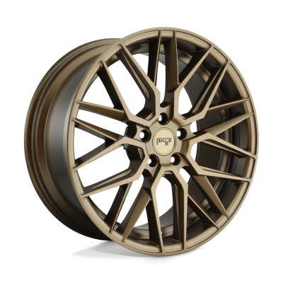 Niche 1PC - Niche Wheels M191 GAMMA 18x8 5x4.5 40mm Matte Bronze M191188065+40