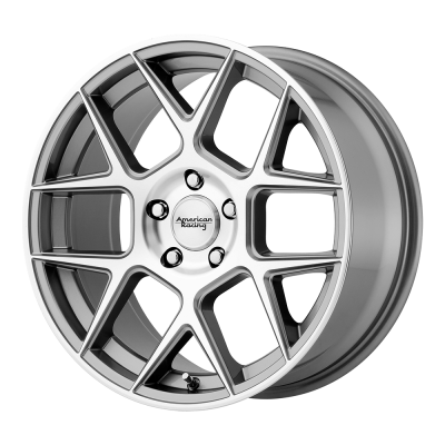 American Racing - American Racing AR913 APEX 20x10 5x4.5 40mm Gunmetal/Machined AR91321012440