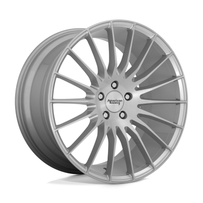 American Racing - American Racing AR93421012440 AR934 Fastlane 20x10 5x4.5 40mm Brushed Silver